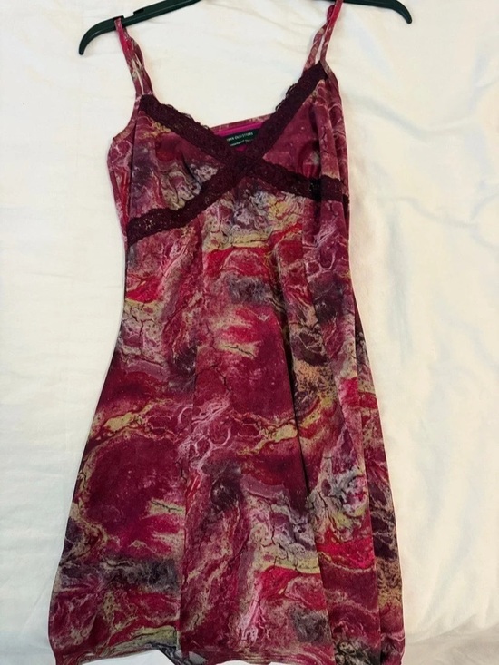 Urban Outfitters Dresses & Skirts - Urban Outfitters Abstract Mini Dress in Red & Pink Like New